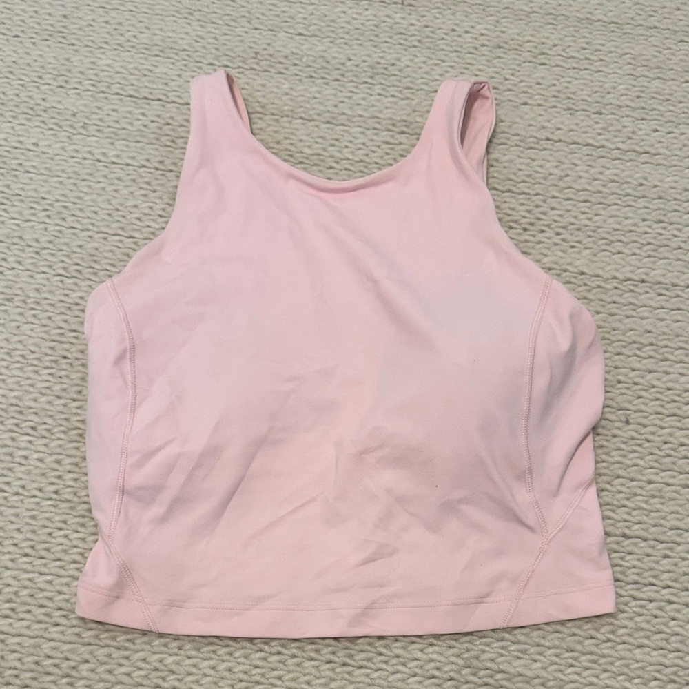 lululemon athletica Light Pink Tank Top